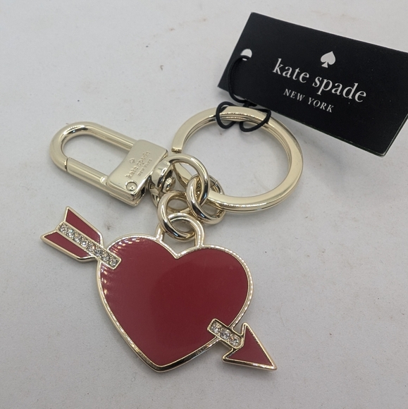 kate spade Accessories - Kate Spade Love Shack Bag Charm Keychain